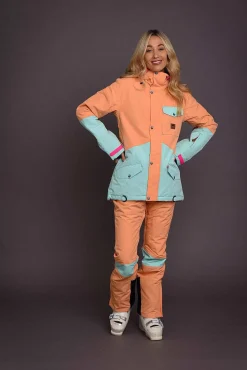 1080 Women'S Ski & Snowboard Pant - Pastel Peach