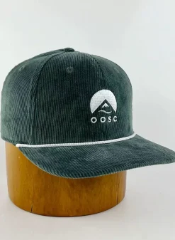 Classic Corduroy Cap - Forest Green