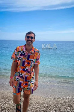 Endless Summer Men'S Short Sleeve Shirt