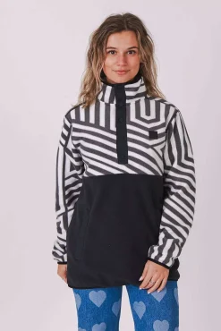 Fall Line Fleece Black - Women'S
