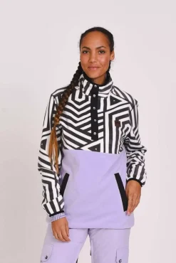 Fall Line Fleece Purple - Women'S