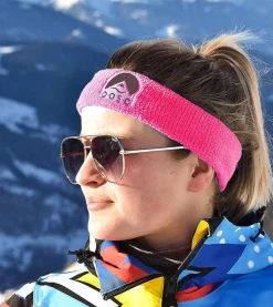Fluorescent Pink Oosc Headband