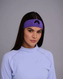 Fluorescent Purple Oosc Headband