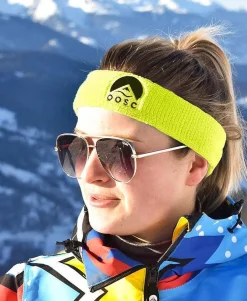 Fluorescent Yellow Oosc Headband