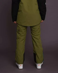 Fresh Pow Men'S Ski & Snowboard Pants - Khaki