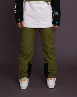 Fresh Pow Men'S Ski & Snowboard Pants - Khaki