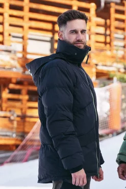 Men'S Puffer Jacket Black