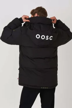 Men'S Puffer Jacket Black