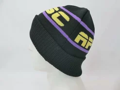 Oosc Apres Beanie - Black, Purple, Yellow