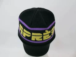 Oosc Apres Beanie - Black, Purple, Yellow