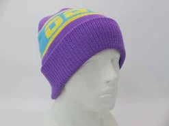 Oosc Apres Beanie - Purple, Blue, Yellow