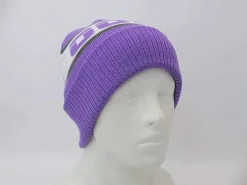 Oosc Apres Beanie - Purple, White, Grey