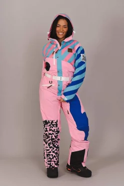 Penfold In Pink Ski Suit - Women'S Curved