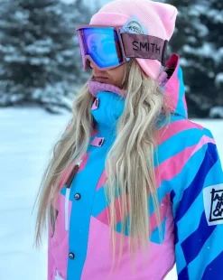 Penfold In Pink Ski Suit - Women'S