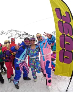 Penfold In Pink Ski Suit - Men'S