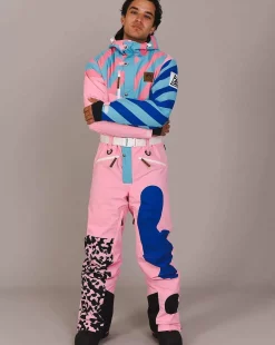 Penfold In Pink Ski Suit - Men'S