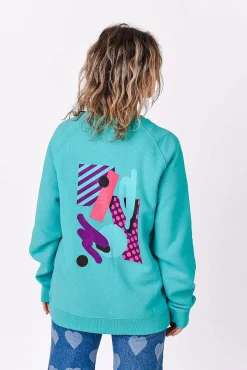 Penfold Sweatshirt - Aqua