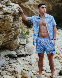 Poolside Men'S Short Sleeve Shirt