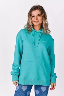 Powder Club Hoodie - Aqua