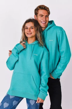 Powder Club Hoodie - Aqua