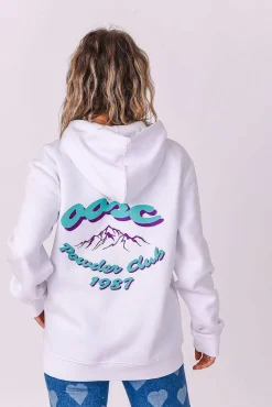 Powder Club Hoodie - White