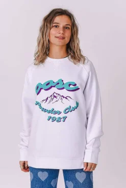 Powder Club Sweatshirt - White