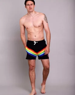 Rainbow Road Men'S Swim Shorts