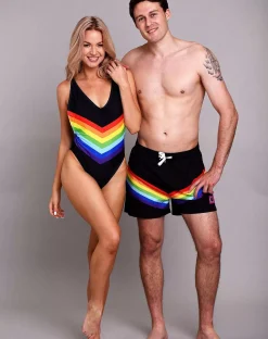Rainbow Road Women'S Swim Suit