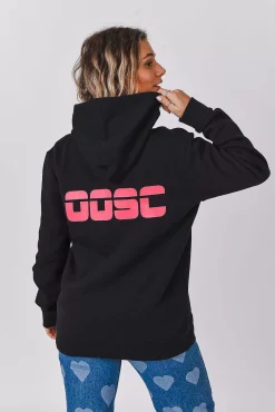 Retro Oosc Hoodie - Black