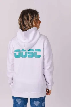 Retro Oosc Hoodie - White