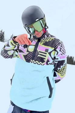 Saved By The Bell Fleece Baby Blue - Men'S
