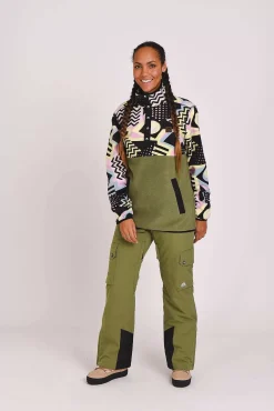 Saved By The Bell Fleece Khaki - Women'S