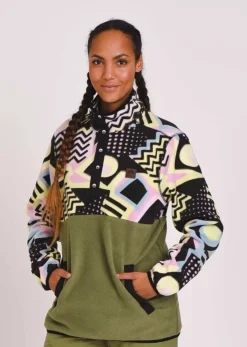 Saved By The Bell Fleece Khaki - Women'S