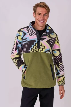 Saved By The Bell Fleece Khaki - Men'S