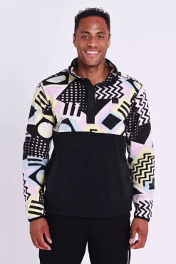 Saved By The Bell Fleece Black - Men'S