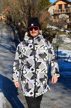 Saved By The Bell Recycled Sherpa Lined Changing Robe - Men'S