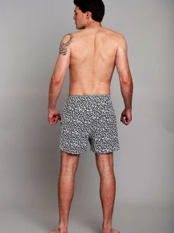 Snow Leopard Men'S Swim Shorts