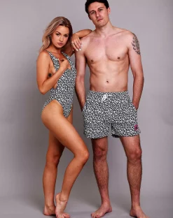 Snow Leopard Women'S Swim Suit