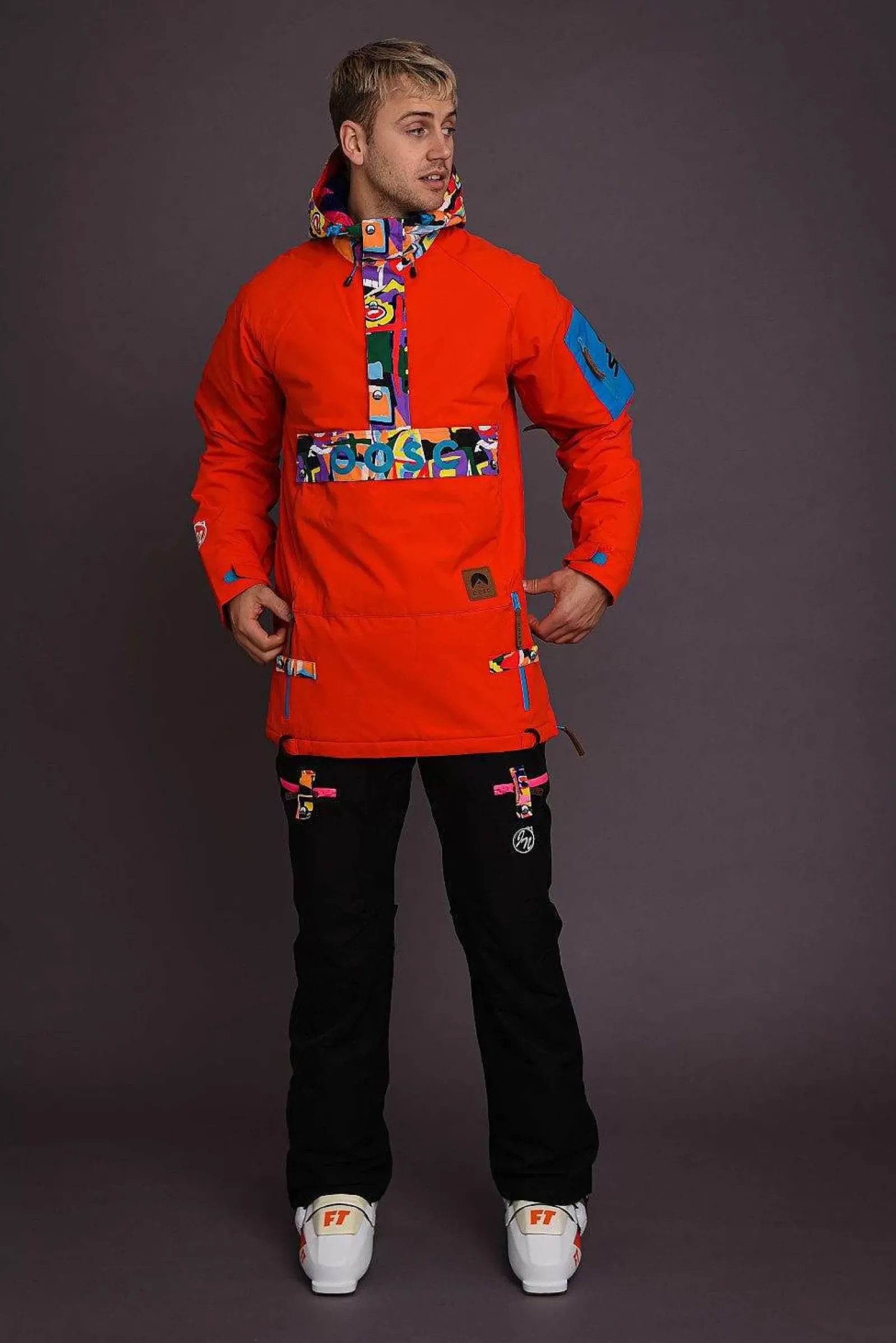 Snow Park Overhead Jacket - Red