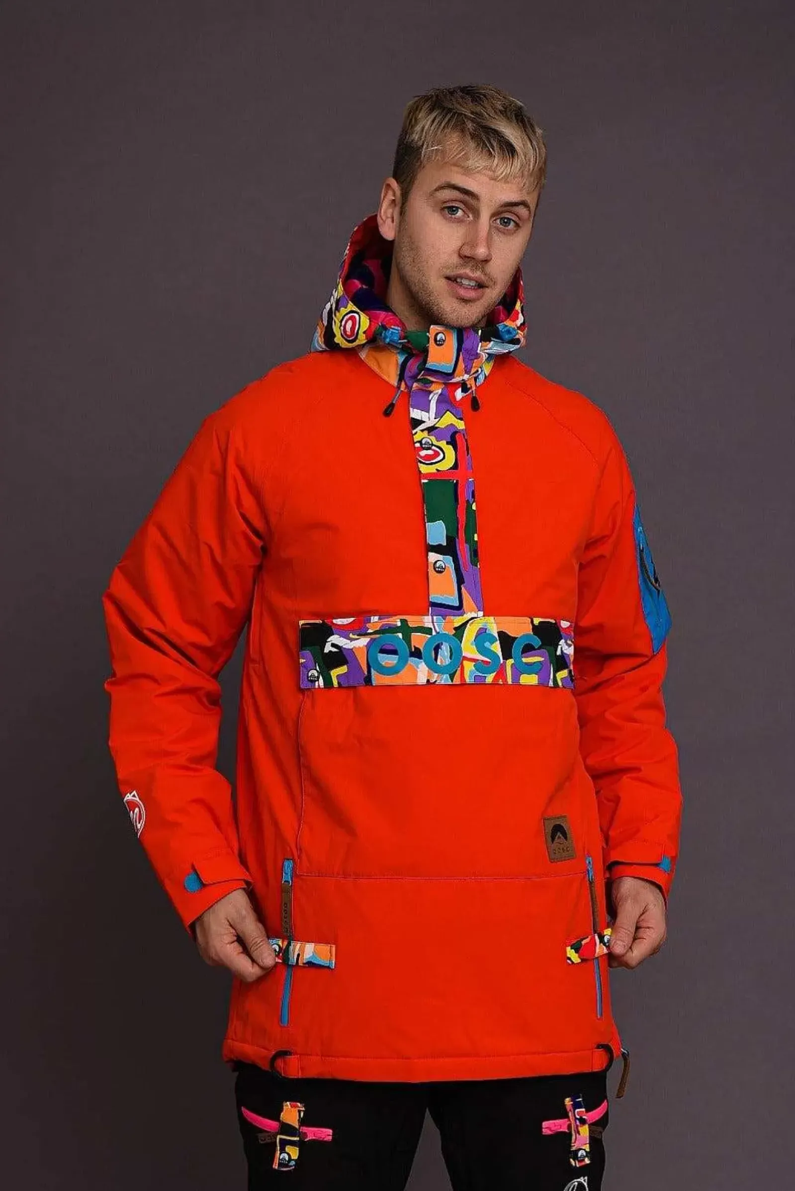 Snow Park Overhead Jacket - Red