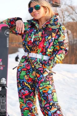 Stairway To Heaven Curved Female Ski Suit