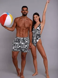Tahiti Men'S Swim Shorts