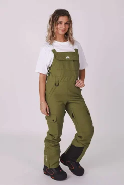 Yeh Girl Bib Pant Khaki