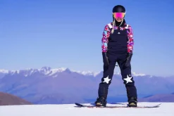 Yeh Girl Ski & Snowboard Bib Pant - Katie Ormerod Black Stars Signature Line