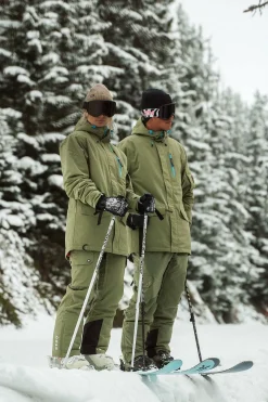 Yeh Girl Ski & Snowboard Jacket Khaki