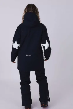 Yeh Girl Ski & Snowboard Jacket - Katie Ormerod Black Stars Signature Line