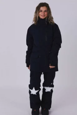 Yeh Girl Ski & Snowboard Jacket - Katie Ormerod Black Stars Signature Line
