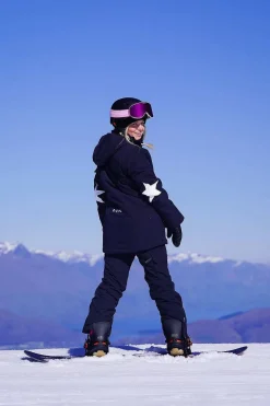 Yeh Girl Ski & Snowboard Jacket - Katie Ormerod Black Stars Signature Line